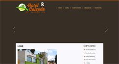 Desktop Screenshot of hotelcalzadaleon.com